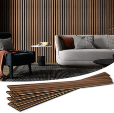 Art3D 4-Piece Wood Slat Acoustic Panels for Stylish Decor and Noise Reduction, 3