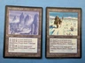 MTG Ice Age Ed., Adakar Wastes and Karplusan Forest! 1995 Vintage Magic!
