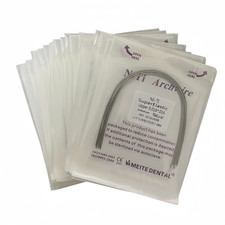 100PCS Dental Orthodontic Niti Arch Wire Natural Form Arches Round Rectangular