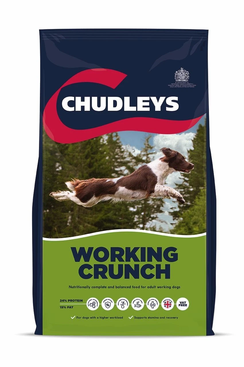 Chudleys Working Crunch Dry Dog Food - 14kg
Opens in a new window or tab