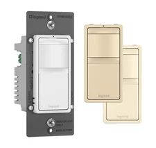 Legrand Radiant Motion Sensor Light Switch 600W 180° Auto On Off Single Pole