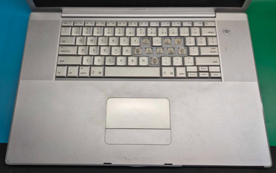2003 Apple PowerBook G4 A1013 - 1.0GHz G4 CPU - No Ram - No HDD