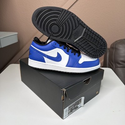 Nike Air Jordan 1 Low Game Royal 553558-124 Men's Size 8.5