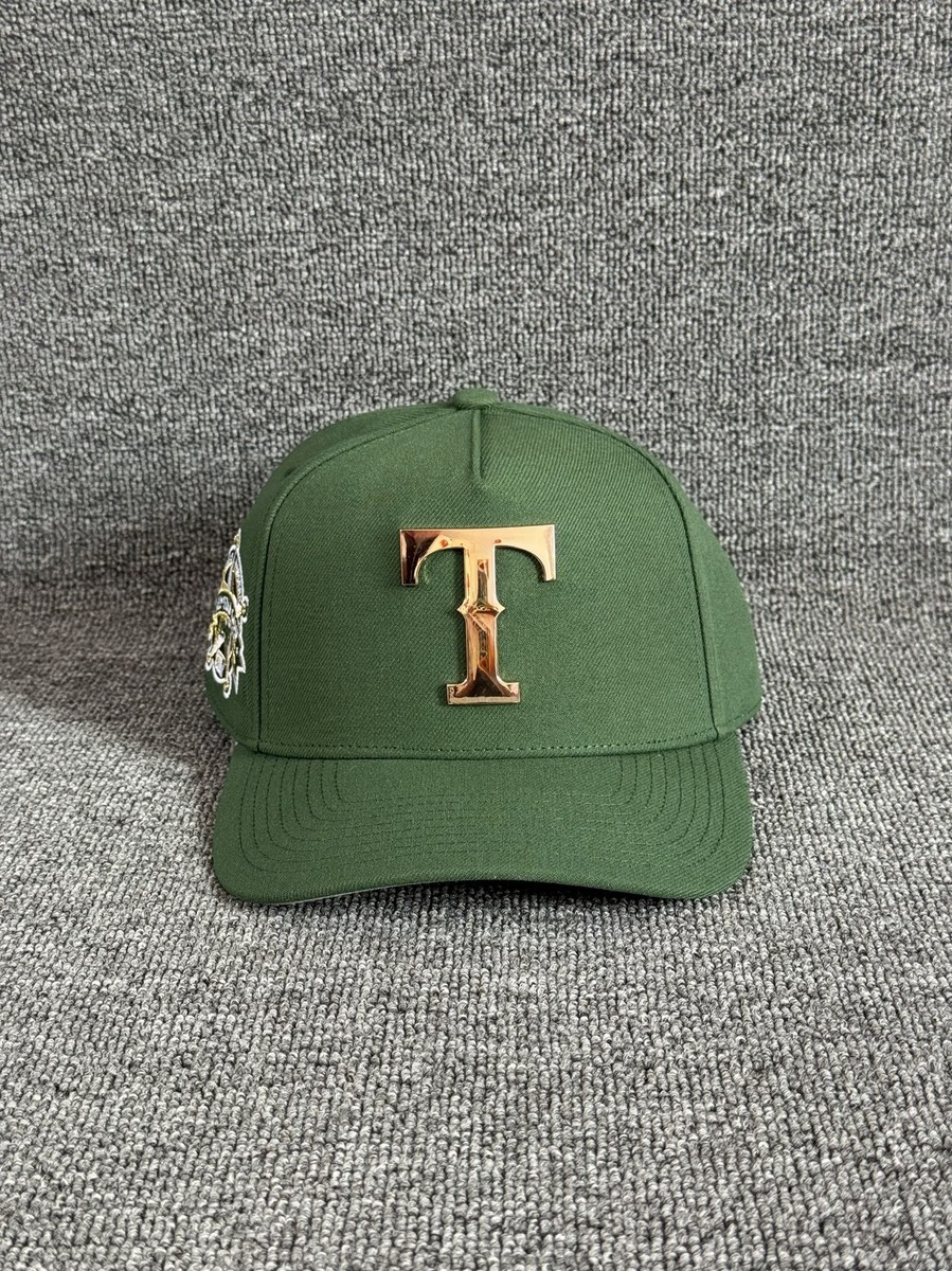 Mitchell & Ness Texas Rangers Snapback Green Gold All Star Cap S1390