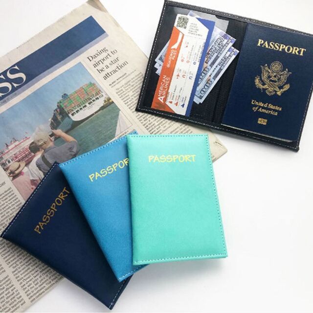 Cover Passport Protective Cover Travel Accessories PU Card Case Passport Holder