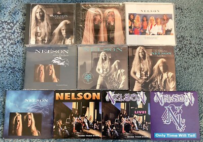 10x Nelson CD Lot (After The Rain + 9 Singles)