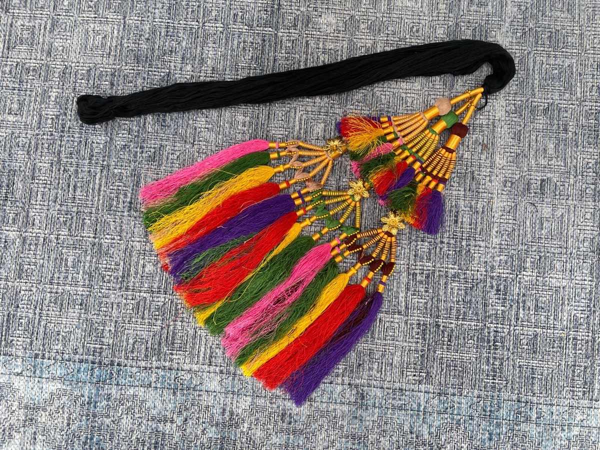 Hair Paranda Multi Color Cultural Parandi Hair Accessories 