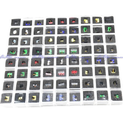 New 72pcs/lot boxed 3pcs/kind 24 kinds of Stylus Replace for SHURE N44-7 M91 N75