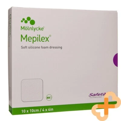 MHC MEPILEX Bandage 10 x 10 cm for Scars Sterile 5 pcs. Self-Adherent Soft