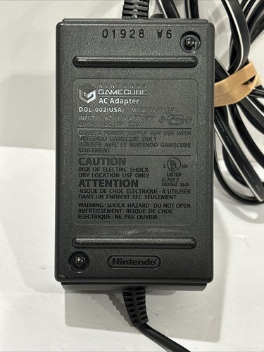 OEM Nintendo GameCube Power Supply Cord DOL-002 Official Authentic We Ship Daily - Picture 9 of 9