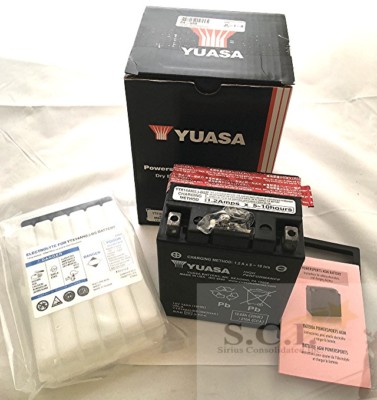 HONDA VF750F V45 Interceptor VF700 VT750 CB750SC YFM350 YTX14AH-BS YUASA BATTERY