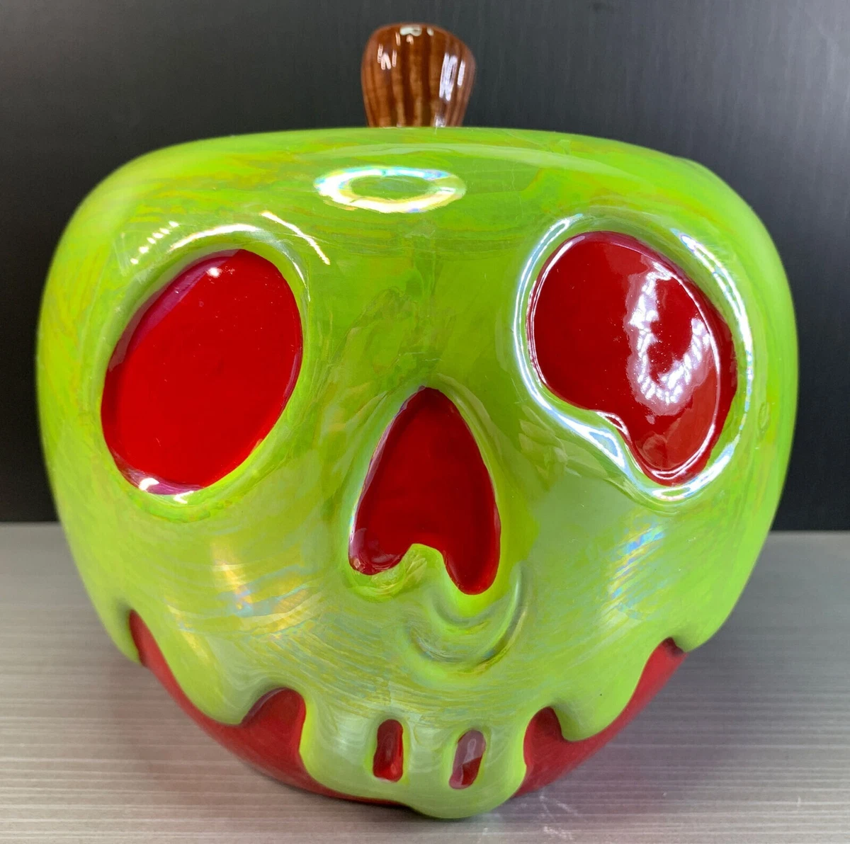 sales online Rae Dunn Disney Villans Cookie Jar Poison Apple