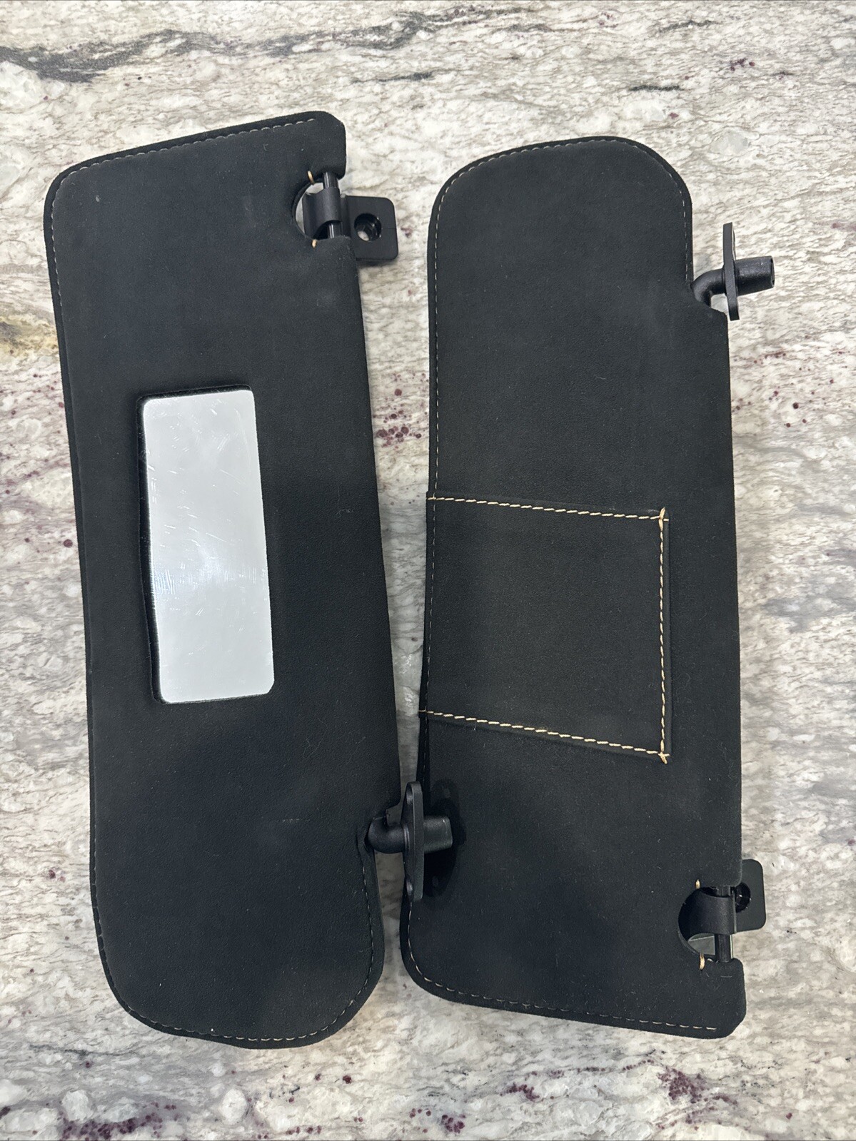 2010-2015 Ferrari 458 Coupe Interior Alcantara Visors Panels Pillars Set 814183