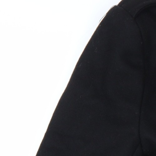 Abrigo militar para mujer French Connection negro beige 10 - Imagen 12 de 12
