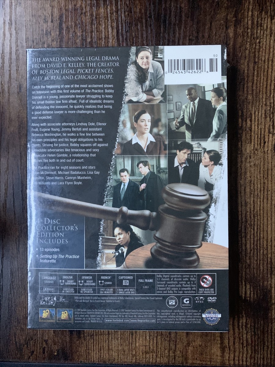The Practice - Vol. 1 (DVD, 2009, 4-Disc Set) 24543426226| eBay