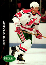 1991-92 Parkhurst Devils Hockey Card #103 Peter Stastny