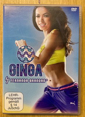 DVD  ''Ginga'' by Fernanda Brandao, MIT Autogrammkarte/ Trainings-Booklet