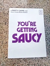 Vango You're Getting Saucy - A Party Game For Your Mean Friends open box