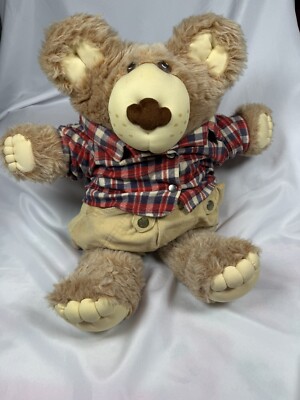 Cabbage patch kids FURSKINS 22'' bee keeper Vtg 1983 Xavier Roberts Stuffed bear