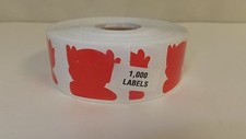 Devil Tanning Stickers Perforated, Roll of 1000 ~ FREE SHIPPING