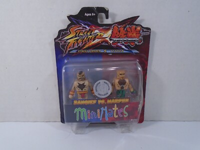 2012 DIAMOND SELECT MINIMATES-STREET FIGHTER x TEKKEN--ZANGIEF vs MARDUK FIGURES