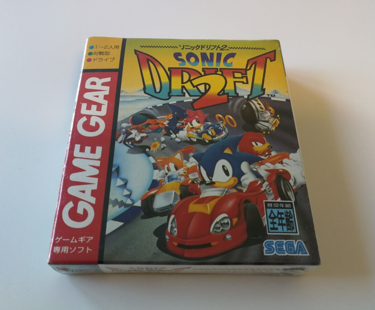 Sonic Drift 2/II for SEGA Game Gear - Brand New & Sealed - NTSC-J