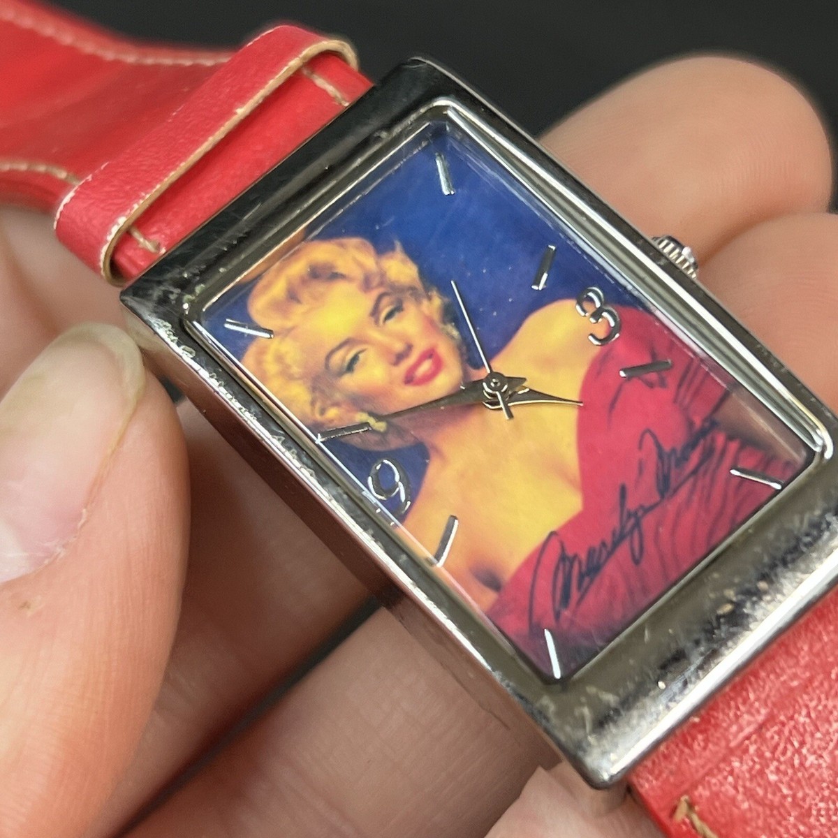 Vintage Marilyn Monroe Ladies Stainless Steel Wrist Watch | eBay display picture 3