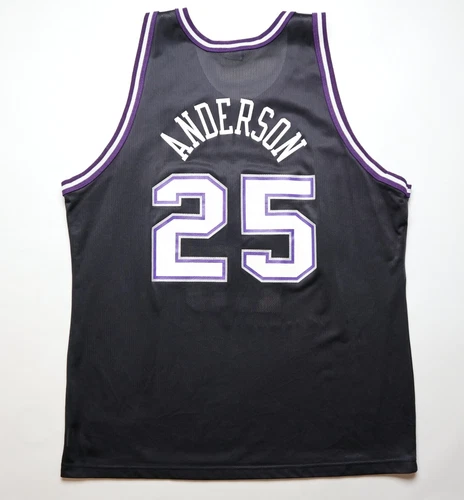 SACRAMENTO KINGS NICK ANDERSON NBA BASKETBALL JERSEY CHAMPION ADULT MEN'S XL 48
