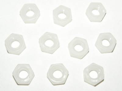 10 Kunststoff MUTTERN wahlweise M2 M2,5 M3 M4 M5 M6 M8 oder M10 Mutter Polyamid