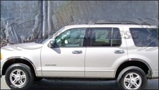 For2002-2005 Ford Explorer Nflare Fender Well Trim Stainless Lip Arch 4pc 2