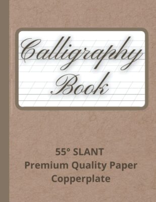 Calligraphy Paper Pad - Copperplate Calligraphy - 55 Degree | Slant Angle Heavyw