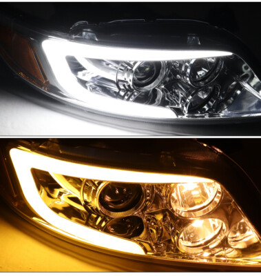 2003-2008 Infiniti FX35 FX45 LED Switchback Projector Chrome