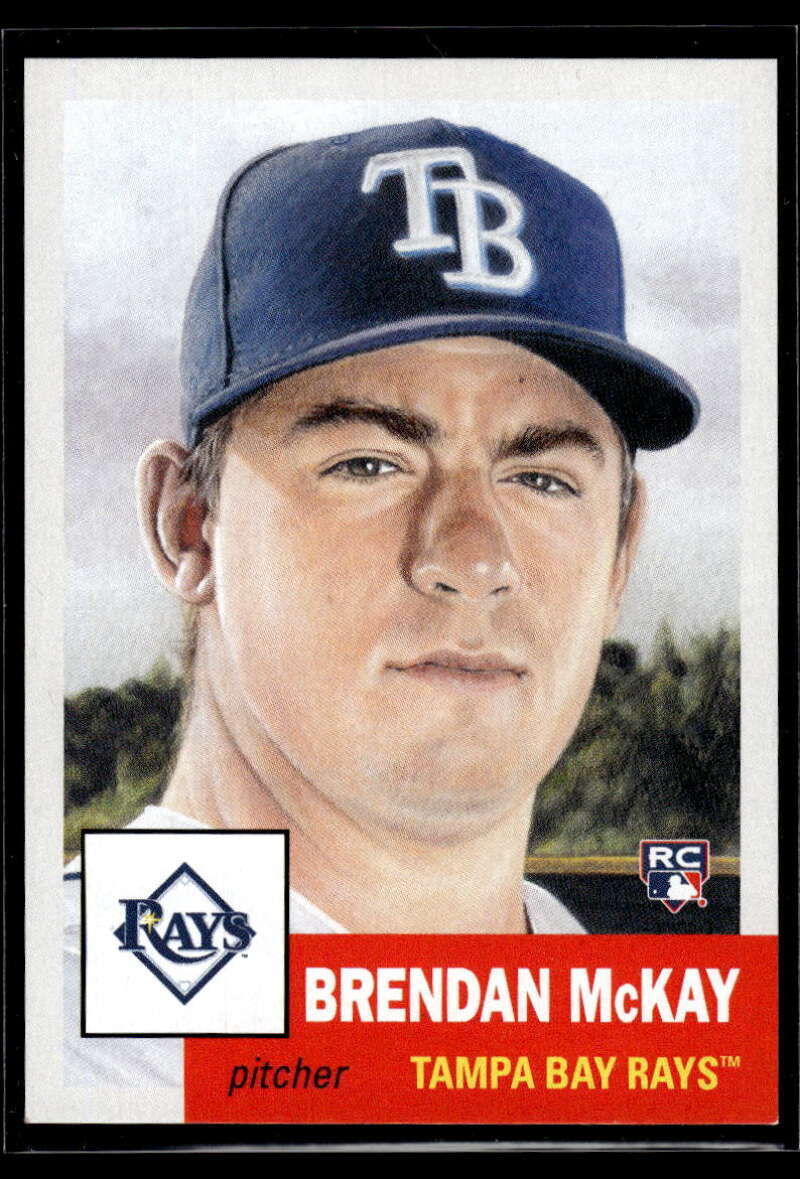 Brendan McKay 2020 Topps Living Set #320 RC Rays