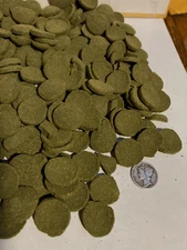 1/2 LB Premium Sinking "Algae Veggie Wafer" Pleco  Bottom  Feeders Cory Catfish