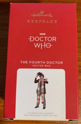 2021 Hallmark Doctor Who 4th Doctor Ornament Free Shipping
