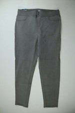Womens Terra & Sky Gray Skinny Mid Rise Jeggi...