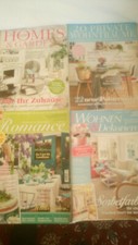 1X MAGAZIN WOHNEN & DEKORIEREN 1X PRIVATE WOHNRÄUME/HOMES&GARDENS/LISA ROMANCE