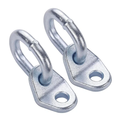 2pc Engine Lift Bracket Plate Set 5500 Lb Capacity Lifting Ring Hook