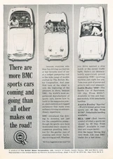 1961 Austin Healey 3000 bm Classic Advertisement Ad P40