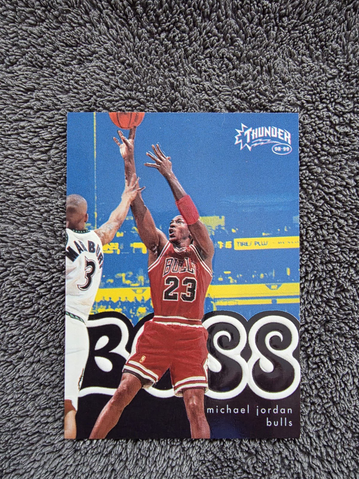 1998-99 SkyBox Thunder Boss #7 Michael Jordan HOF *WNYHobby*