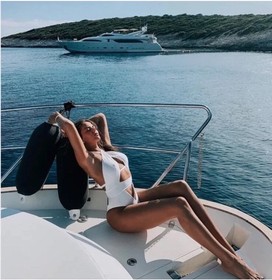 AGENT  PROVOCATEUR Anja White Swimsuit AP3 Medium EUC