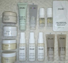 Ouai HUGE NEW LOT 14 Pieces Detox Shampoo Leave-In Conditioner Hair Oil Mask