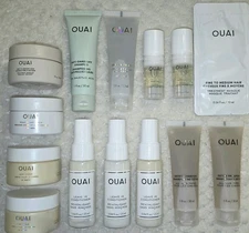Ouai HUGE NEW LOT 14 Pieces Detox Shampoo Leave-In Conditioner Hair Oil Mask
