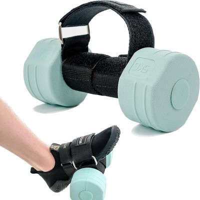 Tibialis Trainer Ankle Straps for Weight Lifting and Leg Curl Exercises