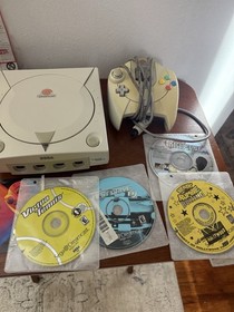 Sega DREAMCAST Controller Clear Blue MK-50101 OEM Translucent Rare Y2K READ