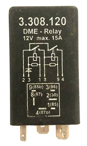 PORSCHE 924S 944 911 SC 968 964 993 DME RELAIS KRAFTSTOFFPUMPE 3.308.120