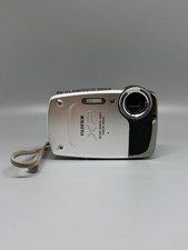Fujifilm FinePix XP20 Waterproof Silver Digital Camera Bundle - Grey 14.2 MP