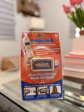 MagicJack As Seen On TV USB Phone System Free Local & Long Distance Calling, NEW
