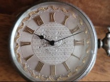 Taschenuhr 925 Sterlingsilber England Damentaschenuhr