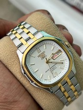 Seiko 5 superior automatic tuton whirlpool dial Mens Automatic watch 7s35-5000